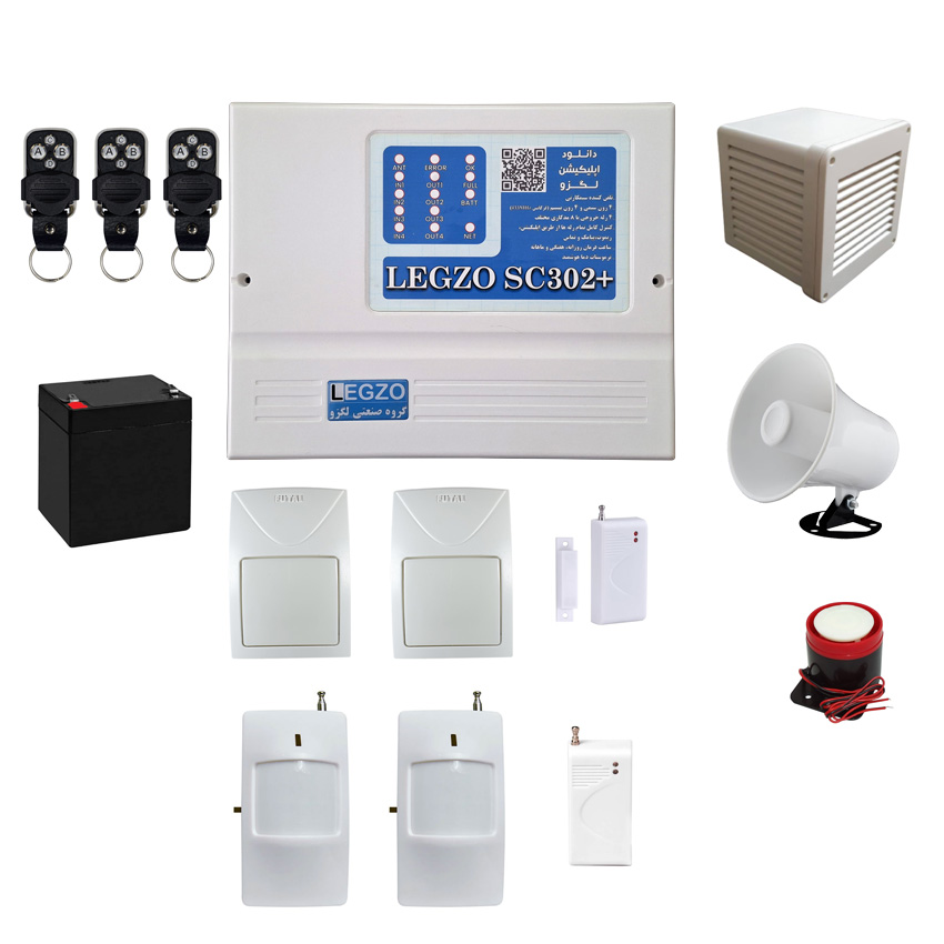 پک حرفه ای دزدگیر لگزو SC302PLUS